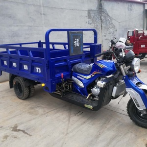 Motocicleta de Gasolina de 200 CC, Eficiente en Consumo de Combustible, de 5 Ruedas, Refrigerada por Agua, con Remolque para Transporte Agrícola de Carga - Product Image 5