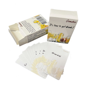 Thẻ trò chơi bên Trò chơi thẻ tùy chỉnh in ấn boong Người lớn uống Casino thẻ trò chơi để bán - Product Image 5