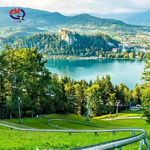 Danh lam thắng cảnh phiêu lưu công viên giải trí cưỡi ngoài trời thách thức trò chơi Alpine đơn đường sắt công viên núi roller coaster theo dõi ròng rọc - Product Image 2