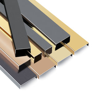 Fonte prezzo all'ingrosso oro Trim striscia angolare per piastrelle <span class=keywords><strong>in</strong></span> <span class=keywords><strong>acciaio</strong></span> <span class=keywords><strong>inox</strong></span> rivestimento <span class=keywords><strong>in</strong></span> metallo strisce decorative profilo - Product Image 2