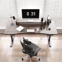 Pieds ergonomiques réglables en hauteur, assemblage facile, Table de bureau, station de travail, bureau debout pour le bureau