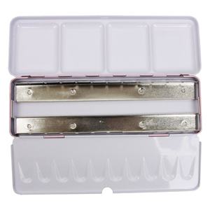 Palette de peinture aquarelle, plateau de peinture pliable avec trou pour le pouce et porte-pinceau pour aquarelle, gouache et peinture à l'huile - Product Image 1