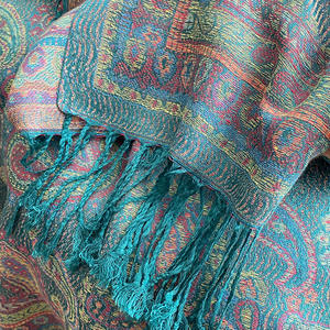 Bufanda Larga con Flecos de Imitación de Cachemira, Estilo Vintage, Suave, para el Uso Diario y Salidas de Fin de Semana - Product Image 5