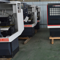 Tour CNC machine-outil CNC 6140 tour broche indépendante vitesse en continu tour cnc rail dur coupe lourde
