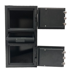 Nouvel arrivage serrure électronique à Double porte dépôt d'argent en sécurité numérique dépôt de dépôt d'argent avec <span class=keywords><strong>clé</strong></span> de sauvegarde - Product Image 4