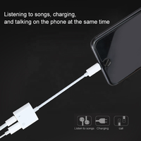 Adaptateur audio double prise casque et câble de charge pour iPhone 12 11 X 8 7 6 10 – Répartiteur de charge compatible iOS