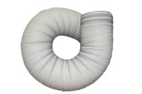 Conduit flexible semi-rigide en aluminium de 150 mm de haute qualité, personnalisé, pour la climatisation industrielle et les gymnases, vente directe