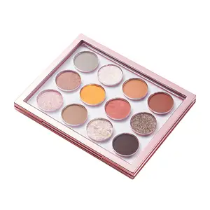 Beauty cosmetic bulk eye shadow palette eyeshadow packaging with private label