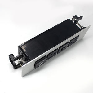 Enchufe de escritorio montado oculto, tira de alimentación empotrada de 1500W con cable de extensión de 1M/2M/3M, <span class=keywords><strong>Cables</strong></span> de alimentación hembra, red NFC de 125V - Product Image 4