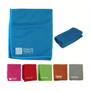 Serviette de sport à séchage rapide avec logo personnalisé, serviette rafraîchissante instantanée en microfibre pour l'entraînement en salle de sport - Product Image 3