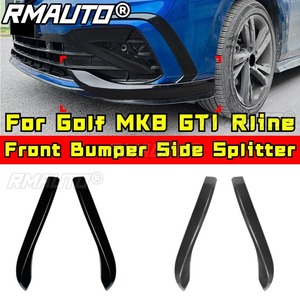 For VW Golf 8 Car Front Bumper Side <b>Splitter</b> <b>Splitter</b> Car Body Wing Kit For VW Golf 8 Car Accessories - Product Image 2