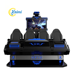Kaimi Arcade VR Trademill Immersive Park, <span class=keywords><strong>simulateur</strong></span> de réalité virtuelle 9D à 4 places, chariot, design de <span class=keywords><strong>navire</strong></span>, animatronique, métal, intérieur - Product Image 1