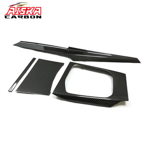 AISKA G80 4 PCS/SET Kits intérieurs en fibre de carbone sèche comprenant un cache de console et des revêtements de tableau de bord pour <span class=keywords><strong>les</strong></span> modè<span class=keywords><strong>les</strong></span> BMW LCI M2 M240i M3 M4 - Product Image 6
