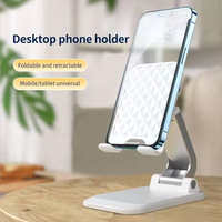 Q7Support pliant rotatif réglable à 360 degrés Nouveau support de téléphone portable en alliage d'aluminium