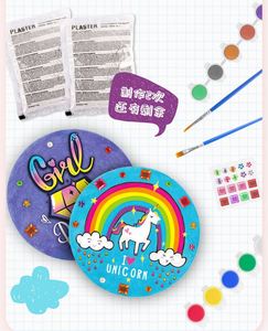 3D Printing Creative Your Own Stepping Stone Drawing Toys Coloring <b>Plaster</b> - Product Image 4
