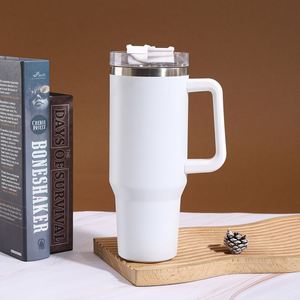 Gobelet de voyage isotherme H1.0 avec poignée, 40 oz, couvercle, paille, antidérapant, OEM ODM, logo personnalisé - Product Image 5