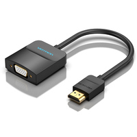 Konverter HDMI ke VGA 0.15M Hitam