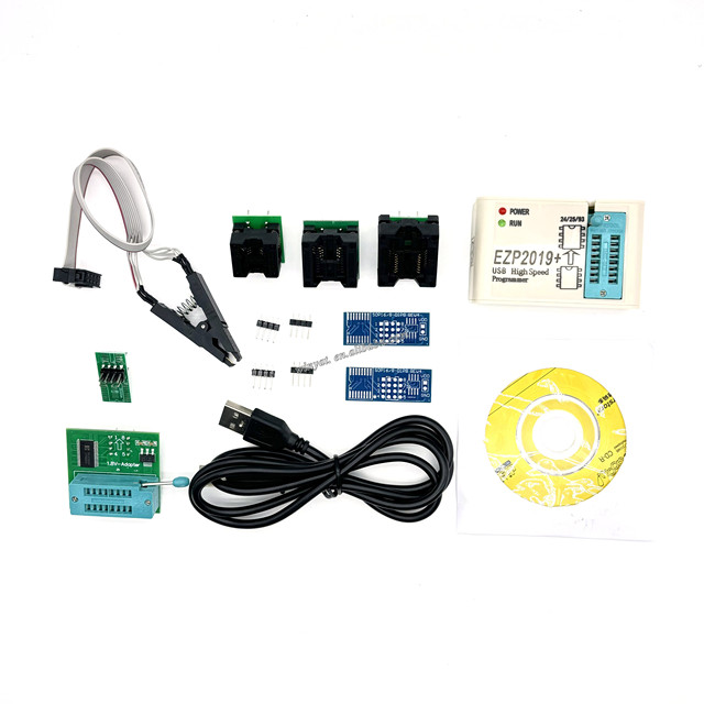 Option C High Speed USB SPI Flash Bios EZP2019 Programmer Support 24 25 26 93 series chips