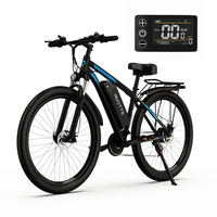 Vélo de montagne électrique pliable 29 pouces avec moteur arrière C29 750W, batterie au lithium 48V 30AH, 21 vitesses, batterie amovible, stock UE/Royaume-Uni