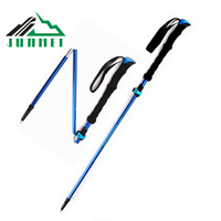 Bâtons de marche pliables personnalisés de style Z, 12 pièces, pliables, pour camping, randonnée nordique