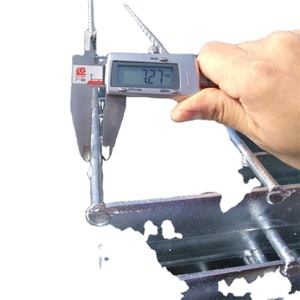 ตะแกรงบาร์ชุบสังกะสีแผ่นปิดอะลูมิเนียมแผ่นเหล็กอลูมิเนียมอัลลอยด์ตะแกรงปลั๊กอิน - Product Image 6