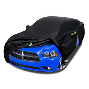 Housse <span class=keywords><strong>de</strong></span> <span class=keywords><strong>protection</strong></span> pour voiture personnalisée, imperméable, résistante aux intempéries, aux pluies, au soleil et à la grêle, avec fermeture éclair sur la <span class=keywords><strong>porte</strong></span>, pour Dodge Charger 2006-2025 - Product Image 1