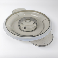 Pièces détachées pour hachoir à aliments électrique, couvercle supérieur transparent pour hachoir à viande, couvercle de remplacement en plastique, plusieurs couleurs disponibles