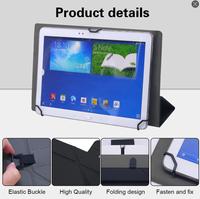 Support magnétique polyvalent léger élégant monobloc moulé universel 7 8 "9 11" 12 12.9 "étui de protection en cuir pour tablette