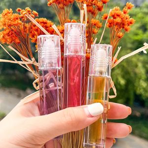 Gloss à lèvres crémeux hydratant et populaire à la cerise, marque privée, très vendu, longue tenue, 4 couleurs, huile à lèvres aromatisée aux fruits - Product Image 6
