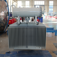 Transformateur de puissance triphasé immergé dans l'huile de 2500 KVA 35kV/800V, refroidissement ONAN, 50Hz, transformateur de distribution industriel