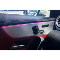 Mise à niveau de la configuration élevée Rénovation intérieure automobile Lumière ambiante d'évent RHD pour Mercedes-Benz Classe A W177 CLA-W118