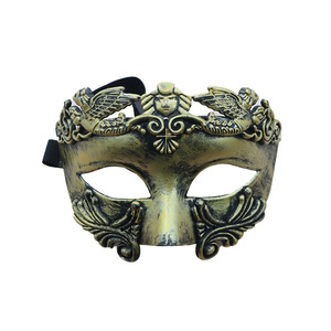 Masque de <span class=keywords><strong>mascarade</strong></span> pour couple - Masque romain grec pour homme et masque vénitien en métal pour femme pour bal masqué, Mardi Gras, Halloween - Product Image 1