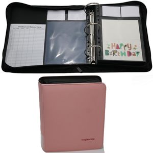 Album photo pour cartes-cadeaux, 100 pochettes avec étiquettes, convient aux cartes <span class=keywords><strong>de</strong></span> vœux et aux photos - Product Image 1
