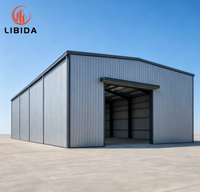 Entrepôt préfabriqué en structure métallique, résistant au vent, à la neige et aux tremblements de terre, bâtiment d'atelier préfabriqué pour usine