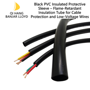 Manchons de câbles en PVC et tuyaux d'alimentation en eau Anti-UV Haute pression Noir pur QI HANG Modèle A8 1/2 pouce-14 pouces - Product Image 4