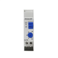 Minuteur mécanique intelligent 230VAC 16A avec prise, relais 50Hz, intervalle de 10 minutes, pour couloir/escalier, LED IP20
