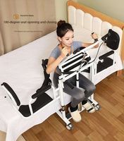 Chaise élévatrice hydraulique pour transfert de patients, capacité 180 kg, aide multifonctionnelle pour les soins à domicile destinée aux personnes âgées, handicapées et alitées
