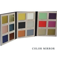 Meilleure qualité Couleur Miroir Décoration Mur Miroir Or Gris Rose Bleu Verre