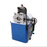 Machine à ébavurer pneumatique à tête unique semi-automatique, équipement de chanfreinage rotatif pour tuyaux, engrenages et roulements, 380V, haute qualité
