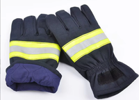 Gants de pompier ignifuges, résistants au feu, isolants haute température, fabriqués en Chine, compatibles avec les pompiers