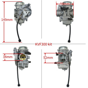 Carburador Nuevo 15003-1534 para <span class=keywords><strong>Kawasaki</strong></span> KVF300A KVF300B - Piezas para ATV Prairie <span class=keywords><strong>Brute</strong></span> <span class=keywords><strong>Force</strong></span> <span class=keywords><strong>300</strong></span> - Product Image 2
