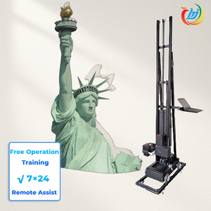 เครื่องพ่นสีติดผนังและพื้นเครื่องพิมพ์จิตรกรรมฝาผนังบนผนัง3D หมึกยูวี3ม. - Product Image 6