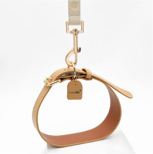 Özel Logo tasarımcı geniş deri köpek tasması ve tasma seti ayarlanabilir üretim stoklanan toptan lüks Pet talepleri stoklanan - Product Image 3