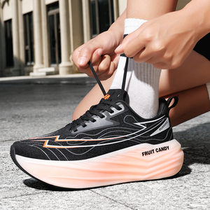 Lightweight Mesh Running Shoes Unisex Marathon Sports Sneakers Breathable Road Racing <strong>Trainers</strong> - Product Image 4