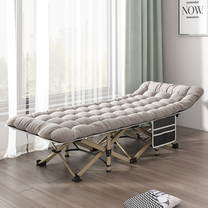 Outdoor Camping Travel <strong>Folding</strong> Adult Single <strong>Bed</strong> with Carry Bag Heavy Duty Portable Metal Strong Load Capacity Office Nap <strong>Bed</strong> - Product Image 6