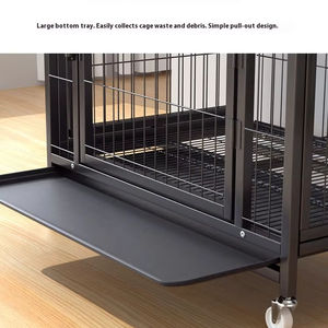 Cage pour chat pour usage domestique, petit appartement, espace intérieur, gain de place, intégrée avec un lit pour chat et une litière, fabriquée en Chine - Product Image 2