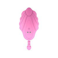 Vibrateur Little Bee en silicone télécommandé invisible et portable pour masturbation féminine, idéal pour les sauts