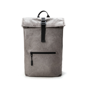 Mochila Gris para Portátil con Cierre de Hebilla, Impermeable, con Bolsillo con Cremallera para el Viaje Diario - Product Image 3