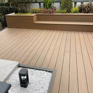 Gỗ ngoài trời <span class=keywords><strong>Composite</strong></span> capped decking Board chống UV cuộc sống lâu dài decking Bảng điều chỉnh - Product Image 5