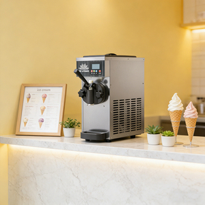 Machine à glace molle commerciale TS28 à 1 saveur, automatique, autonettoyante, R290, écologique, certifiée CE - Product Image 1